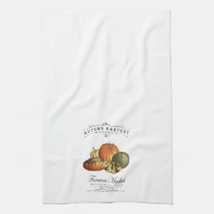 Linge De Cuisine courges et citrouille vintages modernes de chute