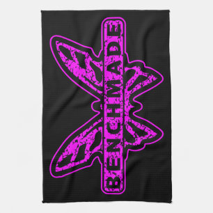 Linge De Cuisine Couteaux à Benchmade Neon Papillon rose