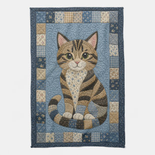 Linge De Cuisine Couverture de chat tigré