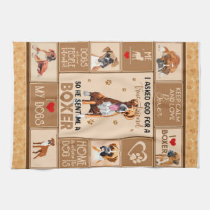 Linge De Cuisine Couverture de chien de boîte personnalisée