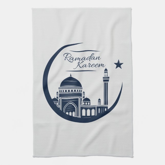 Linge De Cuisine Couverture polaire Rmadan Kareem (Vertical)