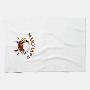 Linge De Cuisine Crabe de drapeau du Maryland