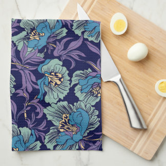 Linge De Cuisine Création florale vintage inspirée de William Morri