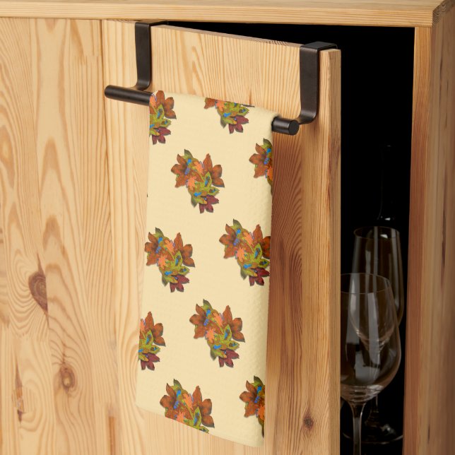 Linge De Cuisine Creative Fall quitte Thanksgiving (Pliage en tiers)