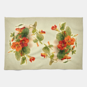 Linge De Cuisine Cresson indien orange
