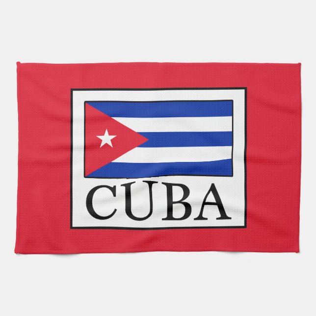 Linge De Cuisine Cuba (Horizontal)