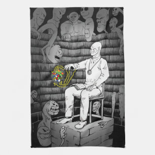 Linge De Cuisine Cube Magie & Monstres