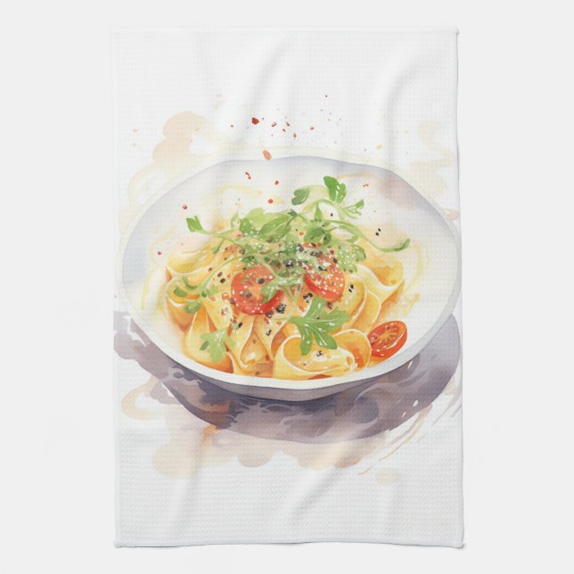 Linge De Cuisine Cucina Italiana : Artiste Italien (Vertical)