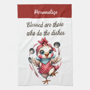 Linge De Cuisine Cuisine de poulet mignonne Citation de cuisine amu