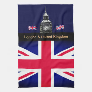 Linge De Cuisine Cuisine Drapeau britannique et britannique, Big Be