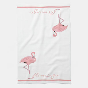 Linge De Cuisine Cuisine Flamant rose rose