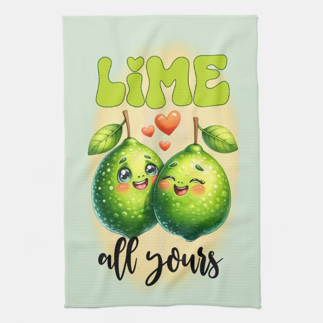 Linge De Cuisine Cuisine mignonne mot art (Vertical)