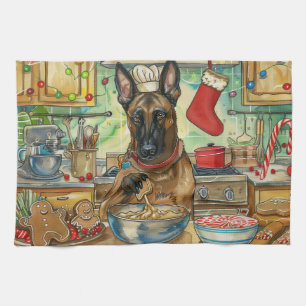 Linge De Cuisine Cuisson festive de Noël du Malinois belge : Fêtes