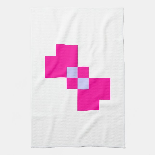 Linge De Cuisine Cute 8 bits Pixel Bow (Vertical)