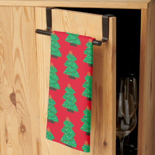 Linge De Cuisine Cute Christmas Trees