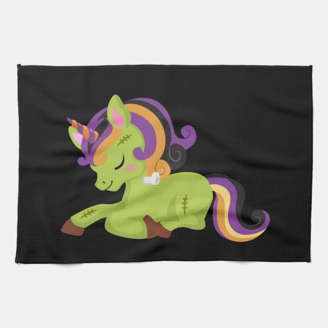 Linge De Cuisine Cute Frankenstein (Horizontal)