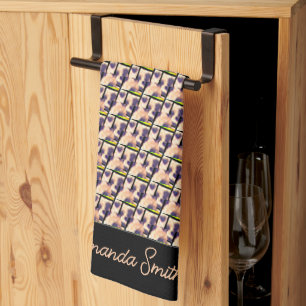 Linge De Cuisine Cute Motif kényan léopard