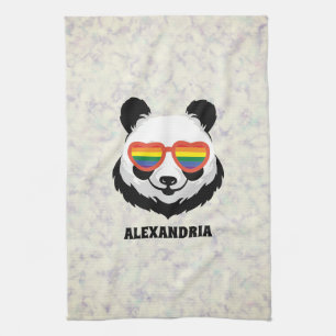 Linge De Cuisine Cute Ours Panda   Arc en ciel   LGBTQ