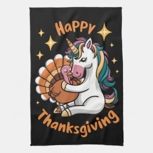 Linge De Cuisine Cute Unicorn Accrocs Turquie Bons thanksgivings fi