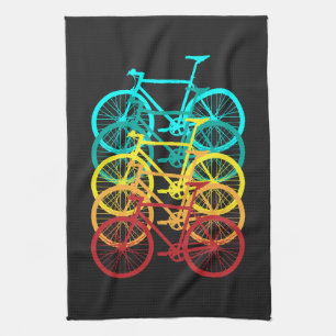 Linge De Cuisine Cyclisme Rétro, Vélo De Route, Vélo Vintage