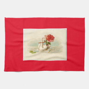Linge De Cuisine Cygne vintage