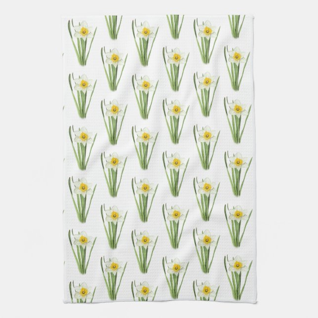 Linge De Cuisine Daffodique (Vertical)