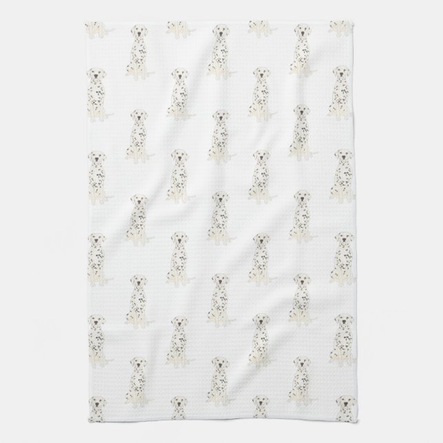 Linge De Cuisine Dalmatien (Vertical)