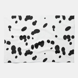 Linge De Cuisine Dalmatien Spots Amoureux des chiens amusant