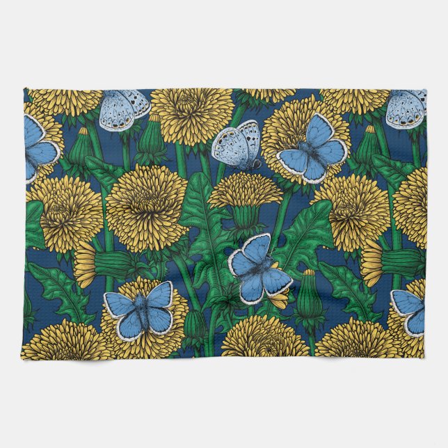 Linge De Cuisine Dandelion medow (Horizontal)