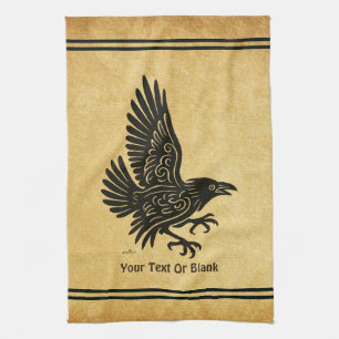 Linge De Cuisine Danse Norse Raven