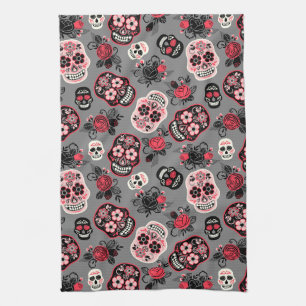 Linge De Cuisine Day of the Dead Sugar