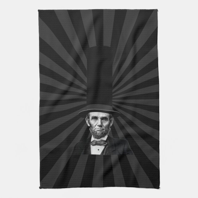 Linge De Cuisine Déclaration de mode présidentielle Abraham Lincoln (Vertical)