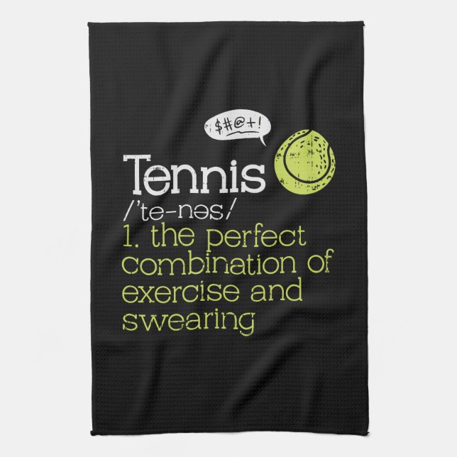 Linge De Cuisine Définition du tennis (Vertical)