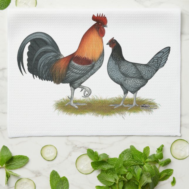 Linge De Cuisine Delaware Blue Hen (Plié)