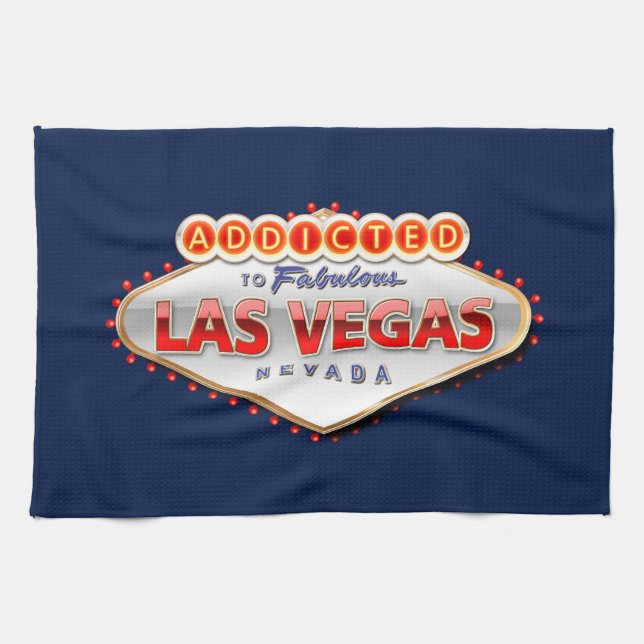 Linge De Cuisine Dépendant signe drôle à Las Vegas, Nevada (Horizontal)