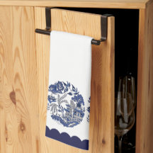 Design de la Chine bleu sauvage