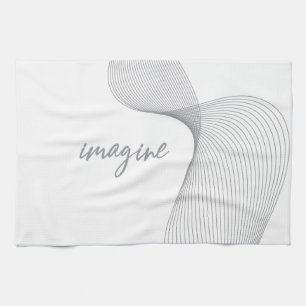 Linge De Cuisine Design graphique moderne, simple et élégant d'Imag