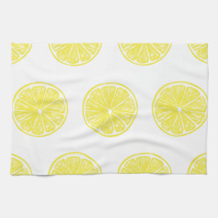 Linge De Cuisine Design motif de tranches de citron