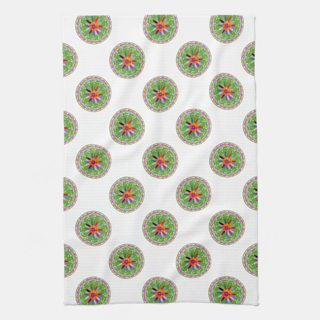 Linge De Cuisine Design Otomi moderne (Vertical)
