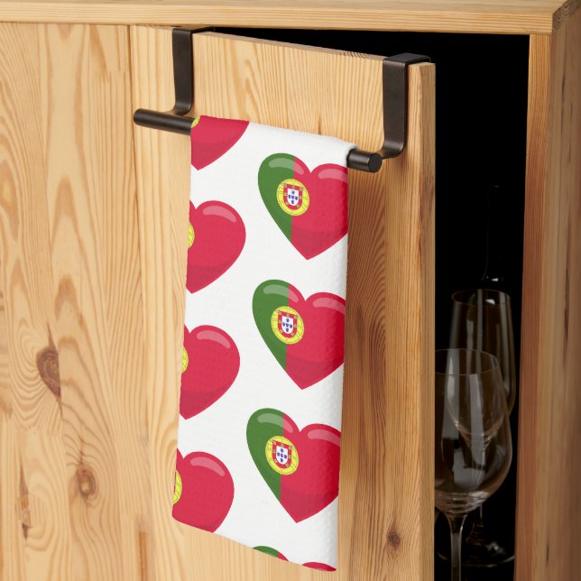 Linge De Cuisine Design portugais (Pliage en tiers)