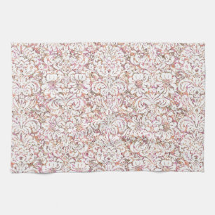 Linge De Cuisine Design vintage rose pâle