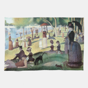 Linge De Cuisine Dimanche après-midi, île La Grande Jatte par Seura