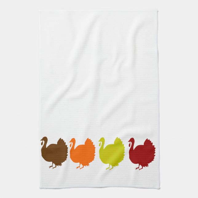 Linge De Cuisine Dindes de chute (Vertical)