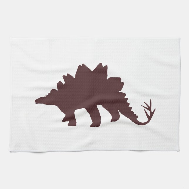 Linge De Cuisine Dinosaure Brown (Horizontal)