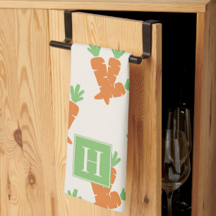 Linge De Cuisine Dissémination de carottes d'art populaire