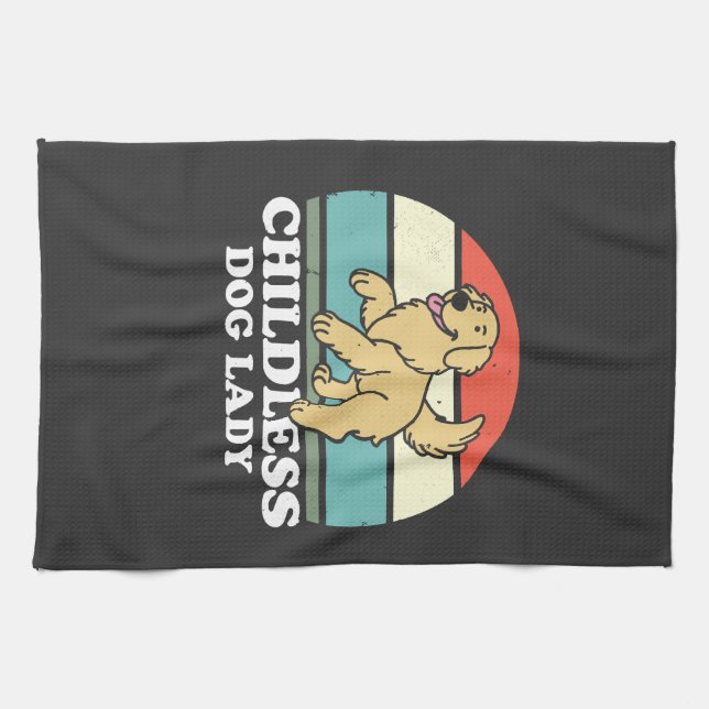 Linge De Cuisine dless Dog Lady (Horizontal)