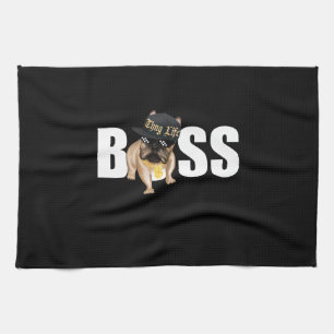 Linge De Cuisine Dog   Thug Life French Bulldog