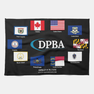 Linge De Cuisine DPBA Tour Flags Towne