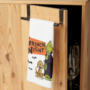 Linge De Cuisine Dr Seuss   Hallowen Grinch Night Graphic