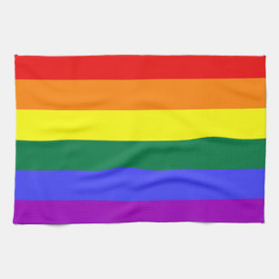 Linge De Cuisine Drapeau arc-en-ciel LGBT Pride